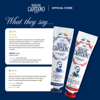 Pasta Del Capitano 1905 Toothpaste - Caries Protection