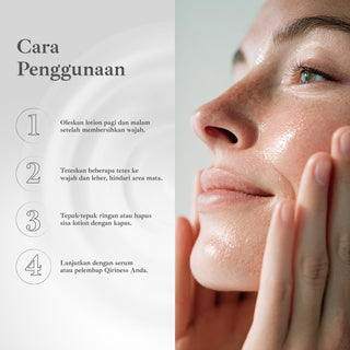 QIRINESS LOTION ECLAT PARFAIT Radiance Activating Treatment 200ML | Losion Meratakan Warna Kulit