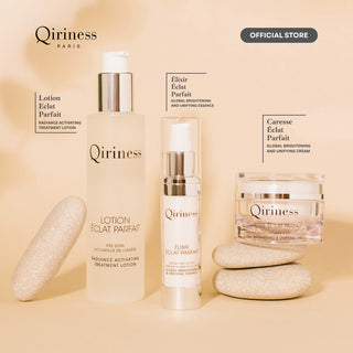 QIRINESS CARESSE ECLAT PARFAIT Global Brightening & Unifying Cream 50ml | Krim Samarkan Flek Hitam