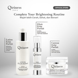 QIRINESS LOTION ECLAT PARFAIT Radiance Activating Treatment 200ML | Losion Meratakan Warna Kulit