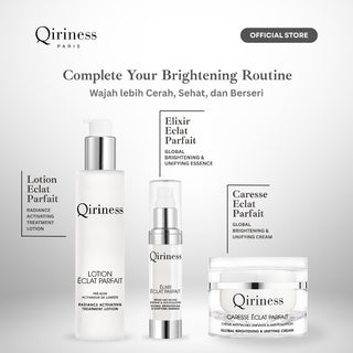 QIRINESS ELIXIR ECLAT PARFAIT Brightening & Unifying Essence 30ML | Serum Mengatasi Flek Hitam