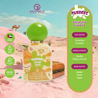 Grandeur Tubbees - Pistachio Kunafa Eau de Parfum 50ml | Dubai Gourmand Perfume