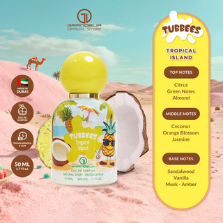 Grandeur Tubbees - Tropical Island Eau de Parfum 50ml | Dubai Gourmand Perfume