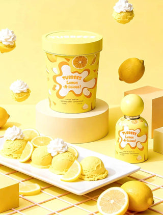 Grandeur Tubbees ICE CREAM SERIES - Lemon-A-Licious Eau de Parfum 50ML | Dubai Gourmand Perfume