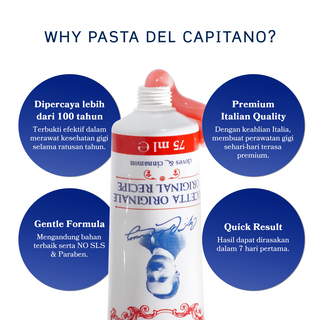 Pasta Del Capitano 1905 Toothpaste - Sicily Lemon