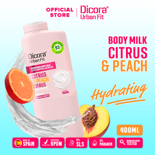 DICORA URBAN FIT NOURISHING BODY MILK CITRUS & PEACH VITAMIN C
