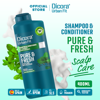 DICORA URBAN FIT SHAMPOO& CONDITIONER PURE & FRESH 400ML