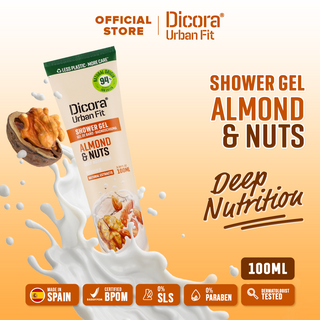 DICORA URBAN FIT SHOWER GEL ALMOND & NUTS VITAMIN B