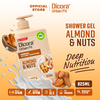 DICORA URBAN FIT SHOWER GEL ALMOND & NUTS VITAMIN B