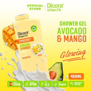 DICORA URBAN FIT SHOWER GEL AVOCADO & MANGO VITAMIN E