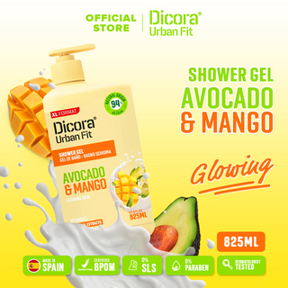 DICORA URBAN FIT SHOWER GEL AVOCADO & MANGO VITAMIN E