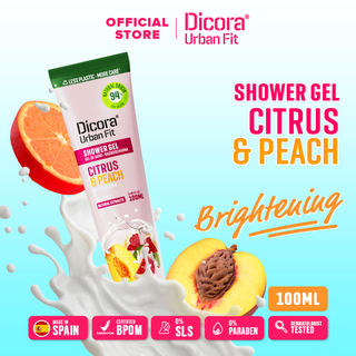DICORA URBAN FIT SHOWER GEL CITRUS & PEACH VITAMIN C