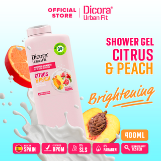 DICORA URBAN FIT SHOWER GEL CITRUS & PEACH VITAMIN C