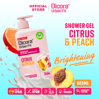 DICORA URBAN FIT SHOWER GEL CITRUS & PEACH VITAMIN C