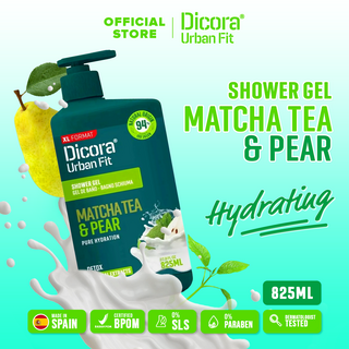 DICORA URBAN FIT SHOWER GEL MATCHA TEA & PEAR DETOX
