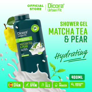 DICORA URBAN FIT SHOWER GEL MATCHA TEA & PEAR DETOX