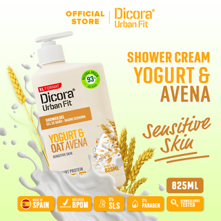 DICORA URBAN FIT SHOWER CREAM YOGURT & OAT AVENA PROTEIN