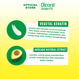 DICORA URBAN FIT SHAMPOO SMOOTH & SHINE