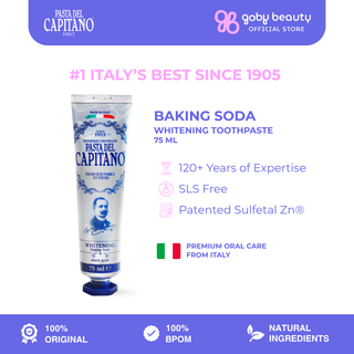 Pasta Del Capitano 1905 Toothpaste - Whitening Baking Soda