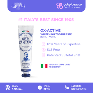 Pasta Del Capitano 1905 Toothpaste - Whitening Oxygen Active
