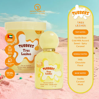 Grandeur Tubbees ICE CREAM SERIES - Tres Leches Eau de Parfum 50ML | Dubai Gourmand Perfume
