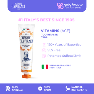 Pasta Del Capitano 1905 Toothpaste - Vitamins