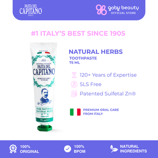 Pasta Del Capitano 1905 Toothpaste - Natural Herbs