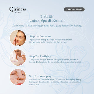 QIRINESS MON KIT RITUEL SPA PURIFANT Purifying Ritual Home Spa Kit | Paket Perawatan Kulit Berminyak
