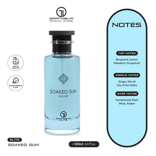 Grandeur Elite Perfume - Soaked Sun Exclusif Eau de Parfum 100ml