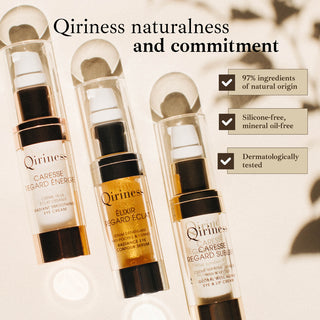 QIRINESS ELIXIR REGARD ECLAT Radiance Eye Contour Serum 15ml | Membantu Mencerahkan Kantung Mata